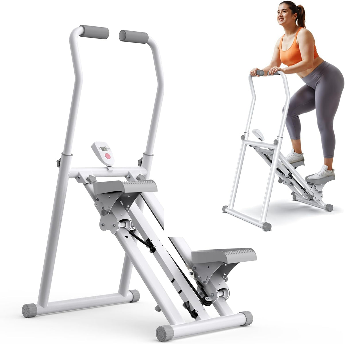 Stair Stepper - Stepper fitnes - Stair Master - Wit - MERACH