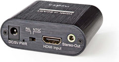 Nedis HDMI-Converter - HDMI Input - Scart Female - 1-weg - 480i - 18 Gbps - Metaal - Antraciet