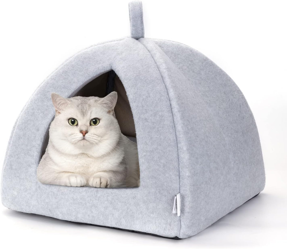 Nobleza kattenhuisje katteniglo - kattenmandje - kattentent - Iglo - Grijs 38x38x33cm, grijs •