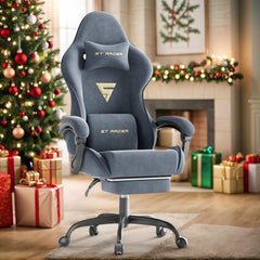 Ergonomische Bureaustoel -  Office Chair - Gamestoel - Volwassenen - Grijs - ST