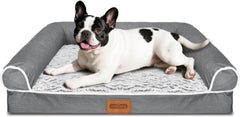 Hondenmand - Hondenkussen - Hondenbed - Grijs - 71x58 cm - Nobleza