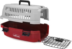 Reisbench - Reismand - Transportbox - Kat & Hond - 47x31x26 cm - Rood - Nobleza