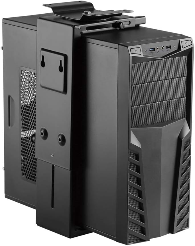 PC houder - CPU houder - computer houder - Zwart - FLEXISPOT