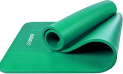 Yoga mat - Fitness mat - Sport mat - Anti slip - Extra dik - Groen