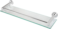 Wandplank - Glas - set van 2 - 50 cm - Aquamarin