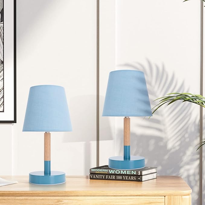 Aigostar Nachtlampje - Bedlamp - Tafellamp - E14 - 2 stuks