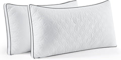 Ergonomisch hoofdkussen - Nekklachten - 40x80 cm - Wit - BedStory