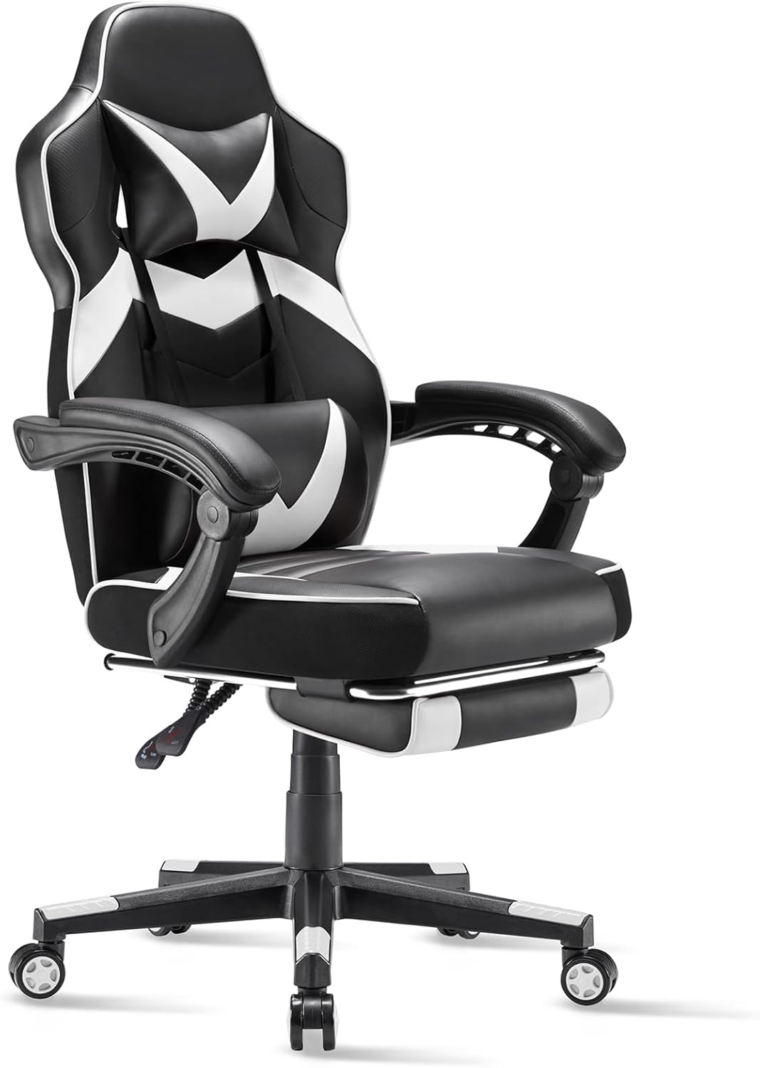 Ergonomische Bureaustoel -  Office Chair - Gamestoel - Volwassenen - Wit - Farini