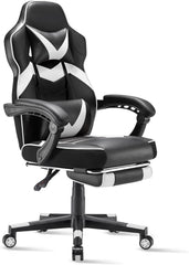 Ergonomische Bureaustoel -  Office Chair - Gamestoel - Volwassenen - Wit - Farini