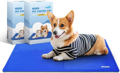 Koelmat Hond & Kat - 65x50 cm - Blauw - Nobleza •