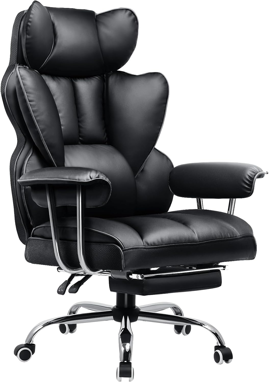 Ergonomische Bureaustoel -  Office Chair - Gamestoel - Volwassenen - Zwart - GTPLAYER - GT200