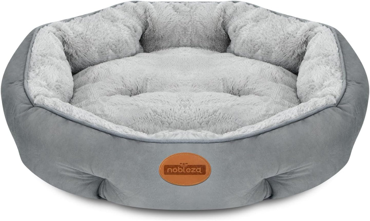 Hondenmand - Hondenkussen - Hondenbed - Grijs - 60 cm - Nobleza