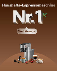 Koffiemachine - Espressomachine - Pistonmachine - Zilver