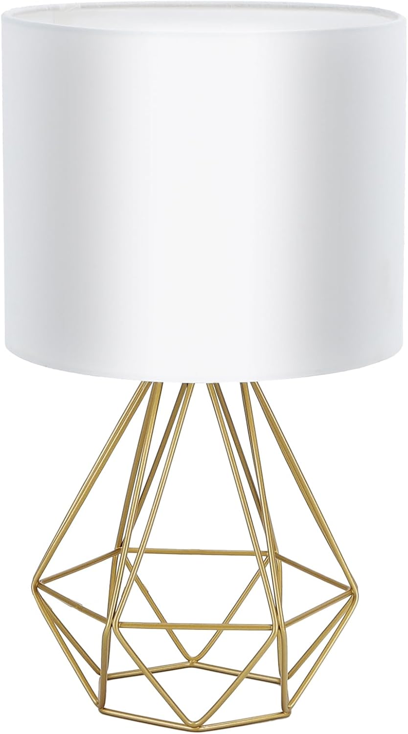 Tafellamp - Bureaulamp - Tafellamp slaapkamer - Wit - Aigostar