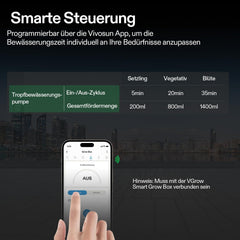 Beregeningscomputer - Besproeiingscomputer - Zwart - VIVOSUN