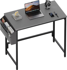 Gaming bureau - Gaming desk - Gaming tafel - 80x40 cm - Grijs - HLDIRECT