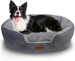 Hondenmand - Hondenkussen - Hondenbed - Grijs - 63x53 cm - Nobleza
