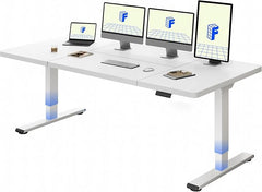 Zit sta bureau - Elektrisch - Verstelbaar - 200x80cm - QB2W - FLEXISPOT