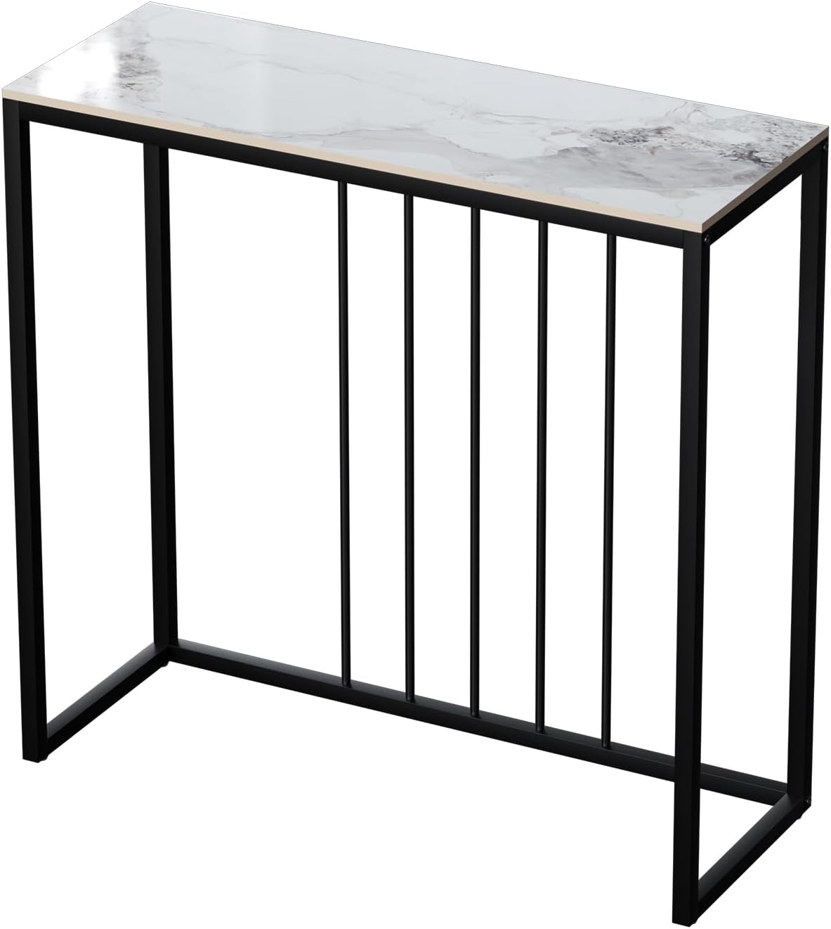 Sidetable - Wandtafel - Console tafel - Consoletafel - 80×30×78,5 cm – Wit - FATIVO