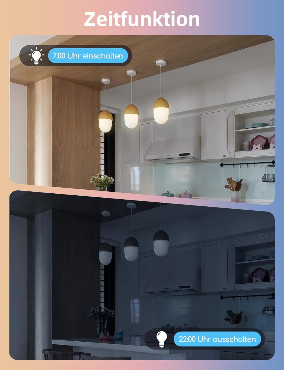 E14 LED lamp - Dimbaar - Smart lamp - 6,5W - 4 stuks - Aigostar