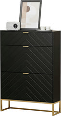 Schoenenkast - Schoenenrek - 80x24x122 cm - Zwart - UEV