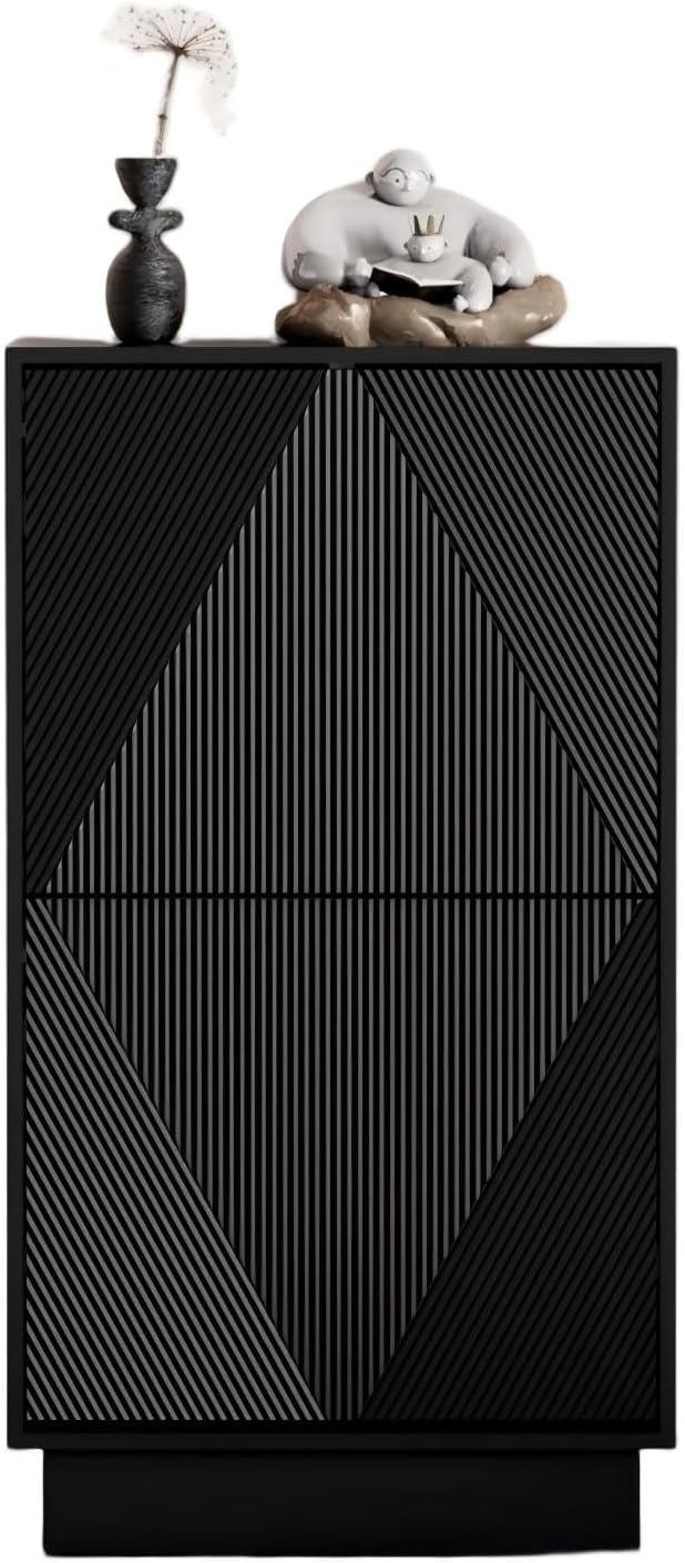 Schoenenkast - Schoenenrek - 91x24x50 cm - Zwart - UEV