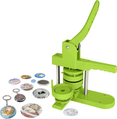 Button maker - Pin maker - 400 stuks - Groen