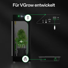 Beregeningscomputer - Besproeiingscomputer - Zwart - VIVOSUN
