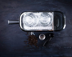 Gastronoma Espressomachine - 15 bar - Pistonmachine met Melkopschuimer - 18110001 - RVS •