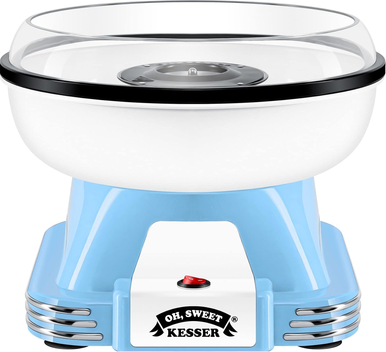 Suikerspinmachine - Retro - 500W - Blauw/Wit - KESSER®