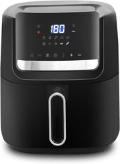 Airfryer XXL - heteluchtfriteuse - 6,5L - 1600W - Zwart •