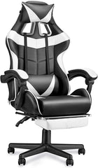 Ergonomische Bureaustoel -  Office Chair - Gamestoel - Volwassenen - Wit - ST