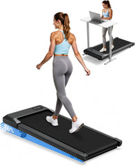Loopband - Walking pad - Wandelband - 1-6 km/u - Zwart - Superun