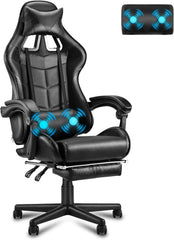 Ergonomische Bureaustoel -  Office Chair - Gamestoel - Volwassenen - Zwart - ST
