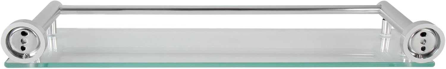Wandplank - Glas - set van 2 - 50 cm - Aquamarin