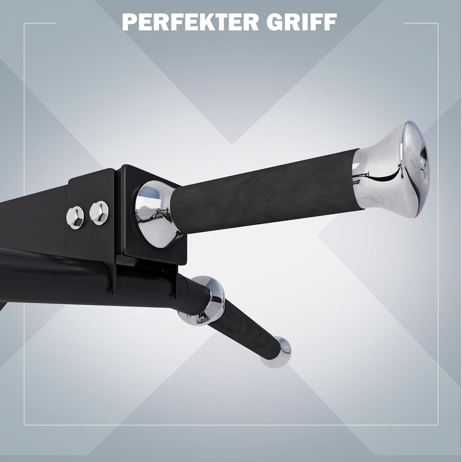 Pull up bar - Optrekstang - Wandmontage - Zwart - MAXXUS