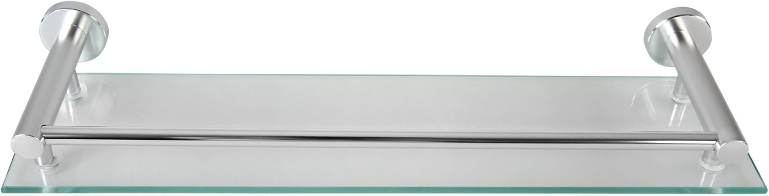 Wandplank - Glas - set van 2 - 50 cm - Aquamarin