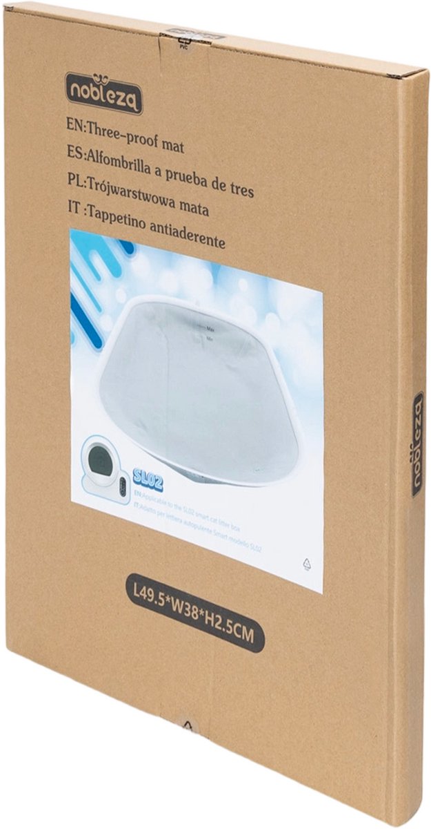 Nobleza Kattenbakmat - Kattenbakaccessoires voor Nobleza SL02 Automatische Kattenbak