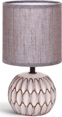 Tafellamp - Bureaulamp - Tafellamp slaapkamer - Bruin - Aigostar