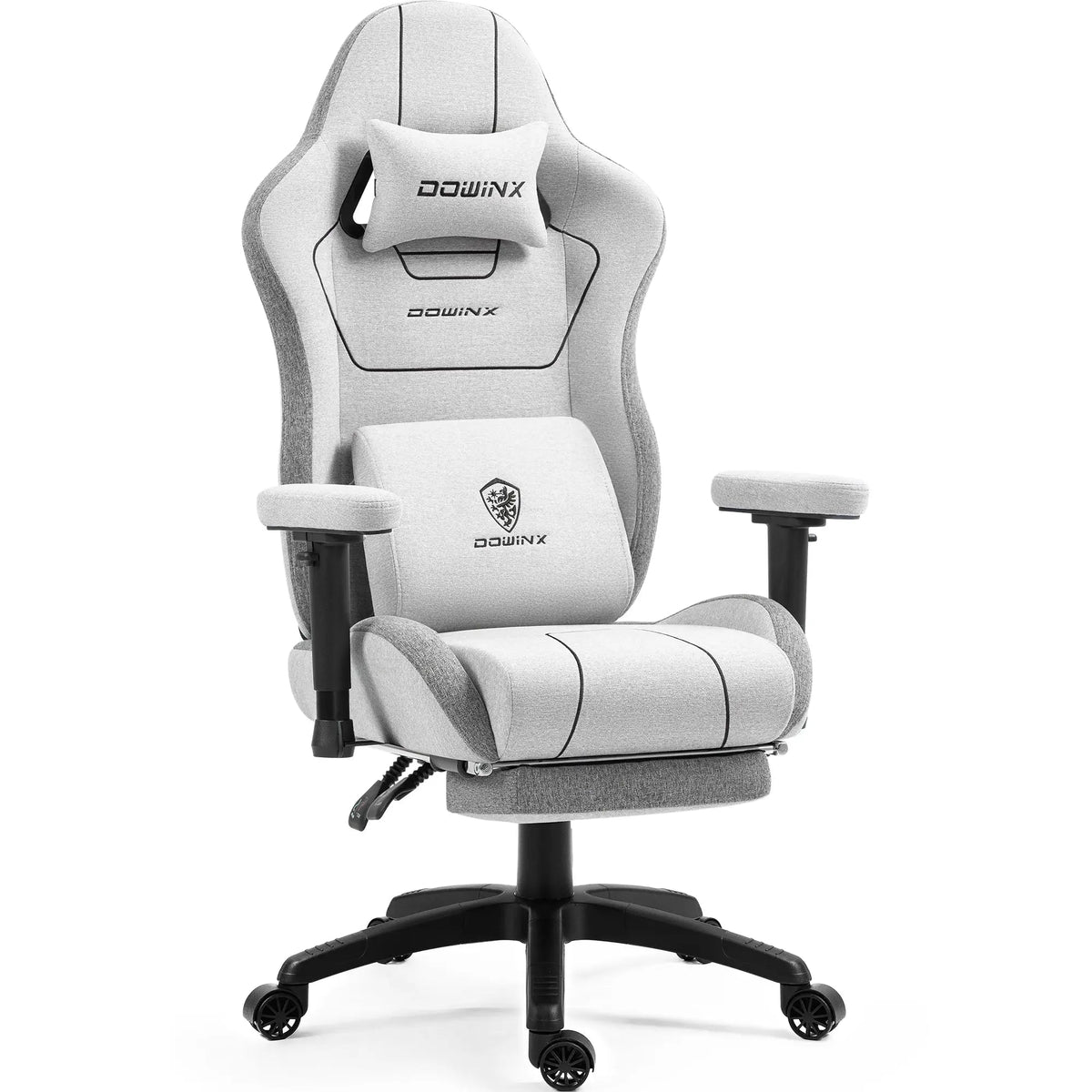 Dowinx Bureaustoel Luxury LS-6657B (Grijs)