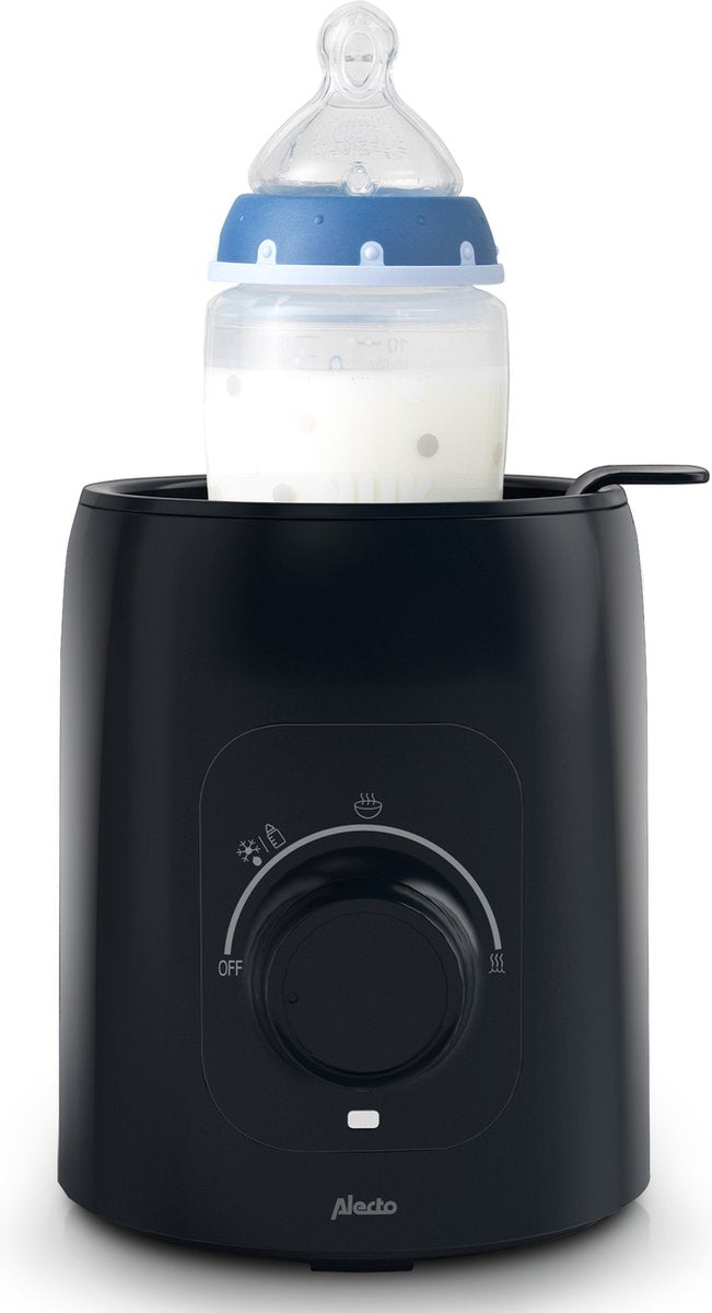 Alecto BW600BK - Flessenwarmer met Snelle Opwarming (210W) - Zwart •