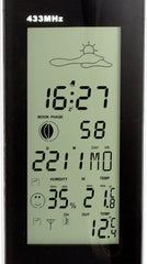 Weerstation - Binnen en buiten - Met buitensensor - Draadloos - Alecto WS-1150 •