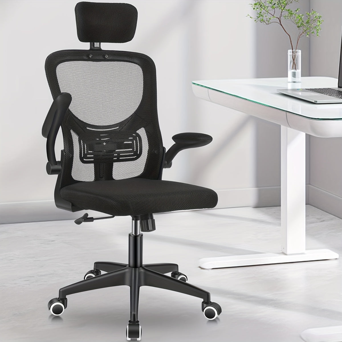 Ergonomische Bureaustoel -  Office Chair - Gamestoel - Volwassenen - Zwart - Ernsthaag •