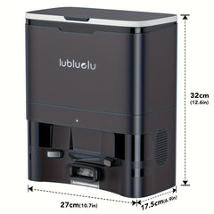 Lubluelu SD85 Automatisch Zuigstation, Leegstation Dock, 2,5L Grote Capaciteit, Alleen Voor Lubluelu SL60D, SL61, LET OP: Past NIET op SL68, L15, L20