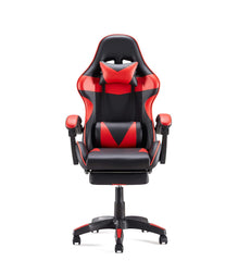 Ergonomische Bureaustoel -  Office Chair - Gamestoel - Volwassenen - Zwart/Rood - Sunon