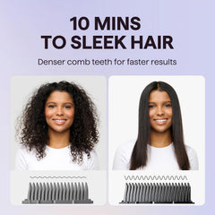 Thermal Brush - Blowout Brush - Krultang - Zwart - Wavytalk