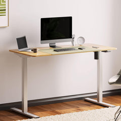 Zit sta bureau - Elektrisch - Verstelbaar - Bureauframe - Wit - EP1EW - SANODESK