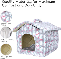 Kattenmand - Kattenhuis - Wigwam - Grijs - Nobleza •