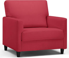 Fauteuil met armleuning - Relaxfauteuil - Relaxstoel -Rood - COMHOMA