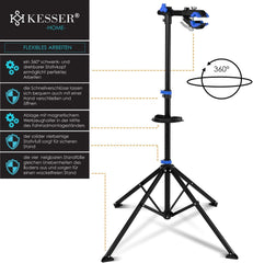 KESSER® Montagestandaard - Fietsstandaard - Zwart •